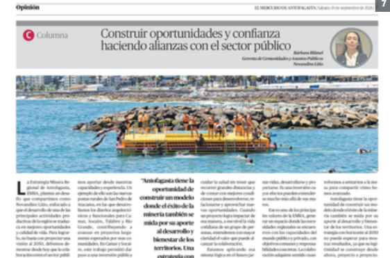 Columna de Bárbara Blümel sobre la Conferencia OCDE 2026