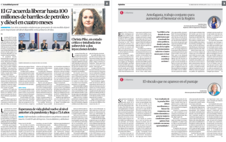 Columna de Gabriela Gómez sobre la Conferencia OCDE 2026