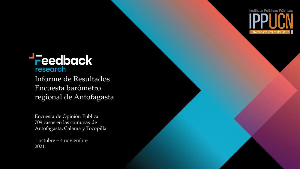 Portada Barómetro Regional — Noviembre 2021