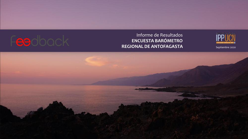 Portada Barómetro Regional — Septiembre 2020